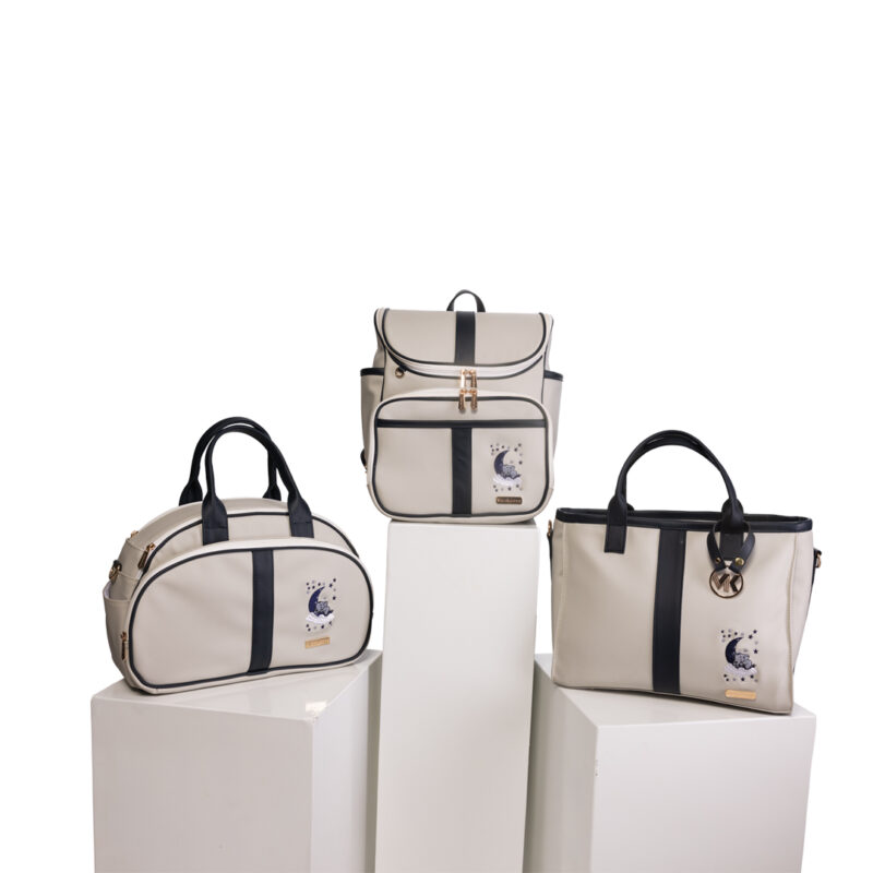 Round bag, Tote Bag and Wash Bag Set - Image 2