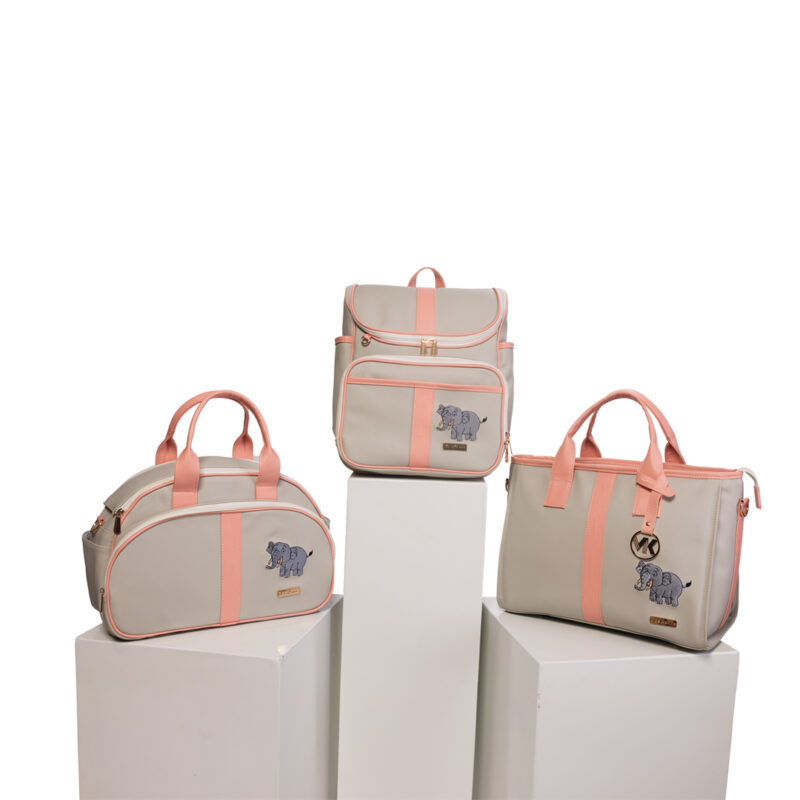 Tote Bag, Round Bag and Oval Bag Set