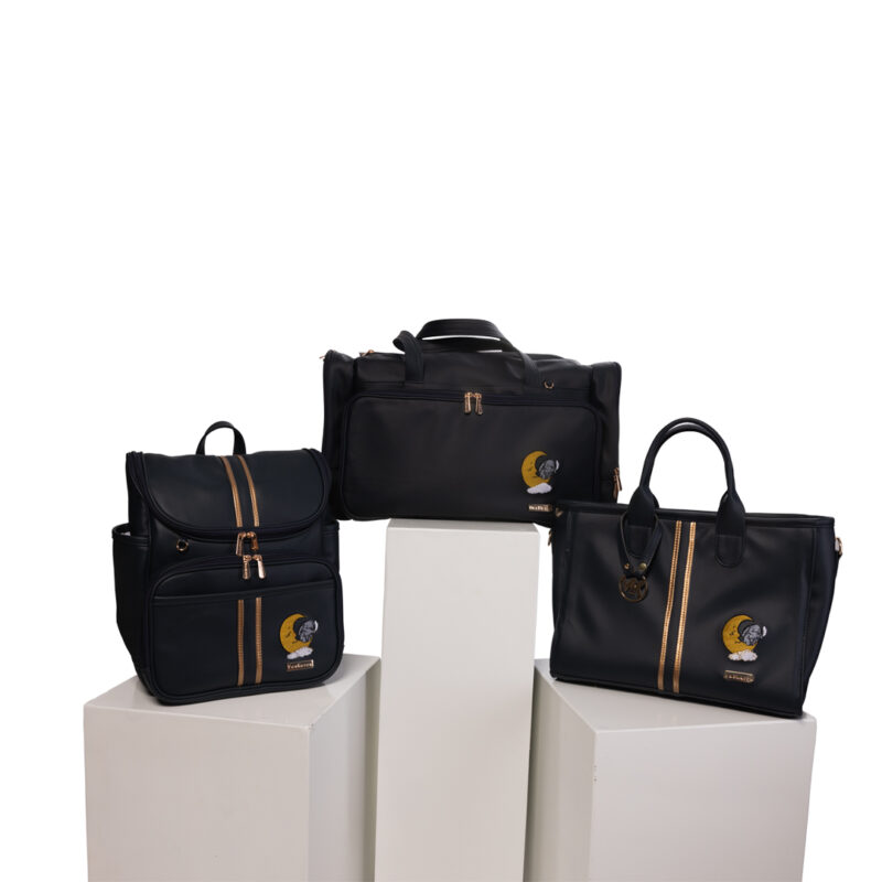 Travel Bag, Back Pack and Tote Bag Set